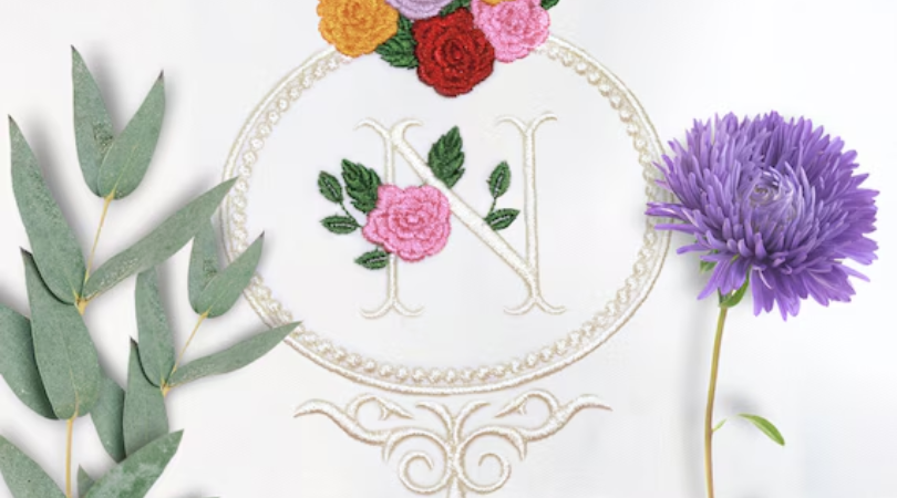 Embroidery detail